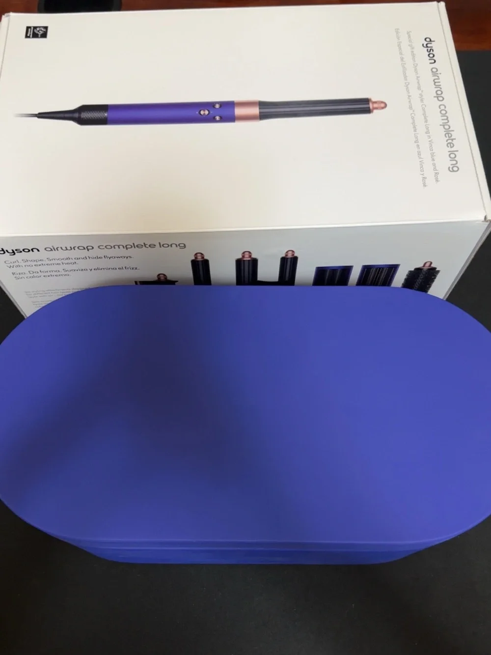 Dyson Airwrap Complete Long - Purple with Rose Gold Accents and Black Tips